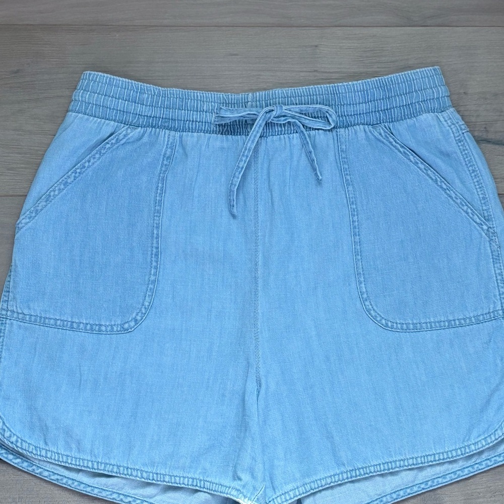 Wangler Light Blue Denim Shorts